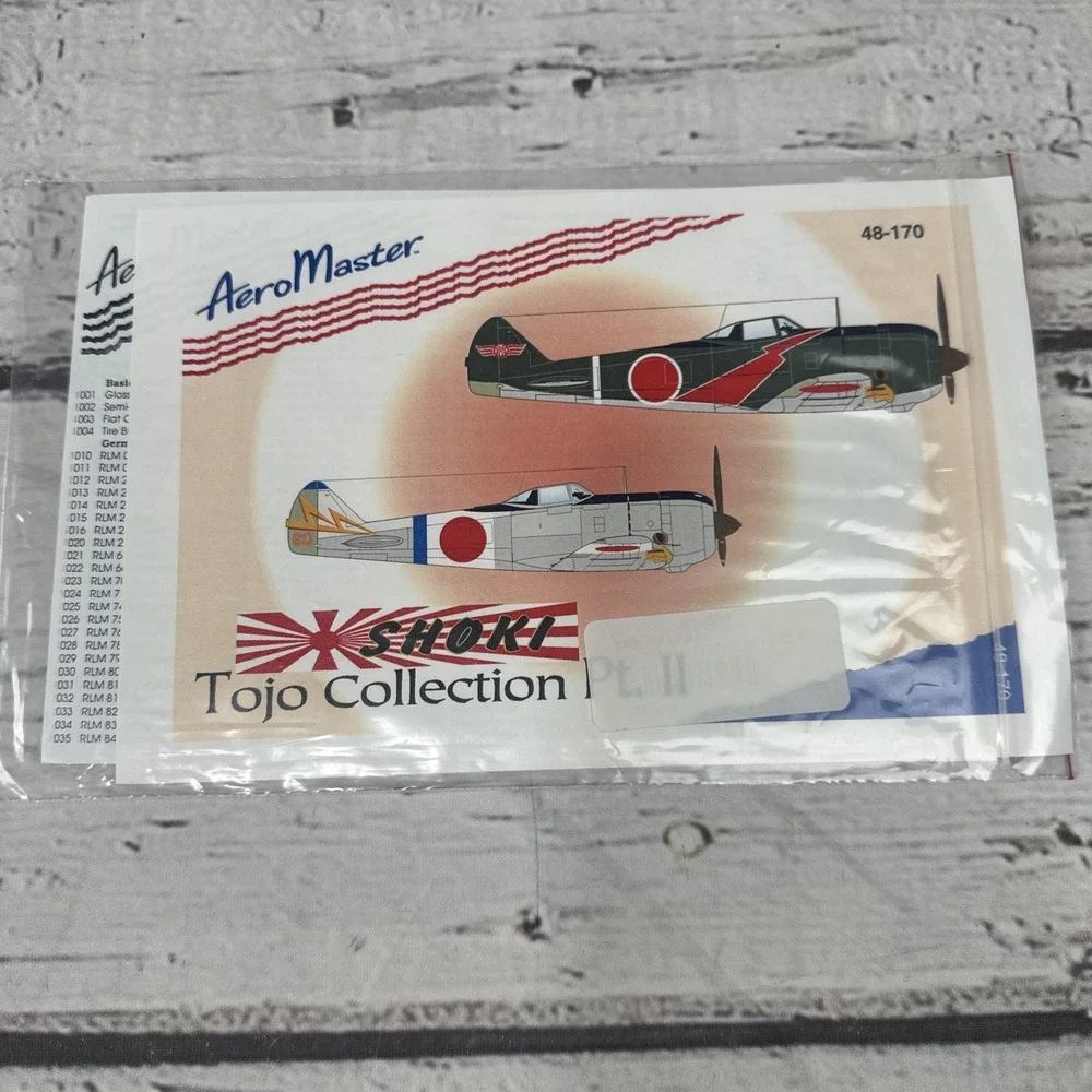 AeroMaster Products Decals 1/48 - Shoki Tojo Collection (Part 2) - 48-170